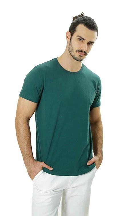 Camiseta básica gola redonda
