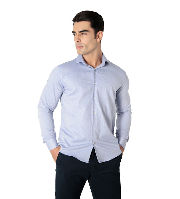 Camisa social oxford Pima Slim Fit