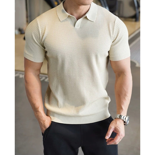 Camiseta polo Gola V